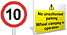 Vehicles Safety Signs