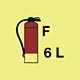 fire extinguisher foam 6l  safety sign