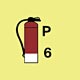 fire extinguisher powder 6  safety sign