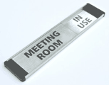 Meeting room sliding door sign  safety sign