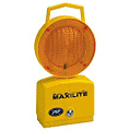 Maxilite - Flashing Amber with photocell  safety sign