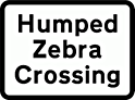 DOT NO 547.5 Humped zebra  safety sign
