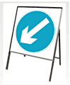  Square Plate Circular  safety sign
