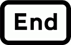 DOT NO 645 End  safety sign