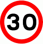  speed limit  safety sign