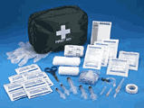 Complete Travellers First Aid Kit  safety sign