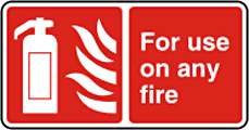 Any fire sign  safety sign
