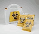 Multi Bio-Hazard Clean-up Kit  safety sign