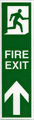 Fire Exit Door Plate  safety sign