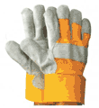 Premium Rigger Gloves  safety sign