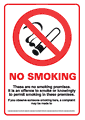 Scottish No Smoking Legislation 2  safety sign