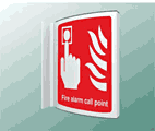 Fire Alarm Call Point Projecting Sign  safety sign
