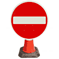 Circle No Entry - 616  safety sign