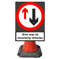 560x750mm Give Way Give Way to Oncoming Vehicles - 615  safety sign