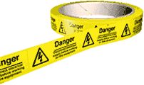 Danger Disconnect Supply Labels  safety sign