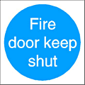 fire door sign  safety sign