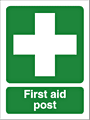  First Aid  safety sign