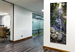 Waterfall - Office Art on Acrylic