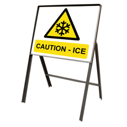 Ice Warning Safety Signs