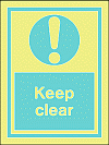 keep clear