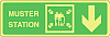 muster station down