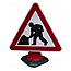 750mm Men at Work Cone Sign