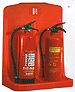 Fire Extinguisher Stand Double