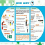 Wallace Cameron Office Safety Poster Laminated Wall mountable