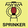 space protected by sprinkler