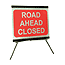 Road Ahead Closed 1050mm x 750mm