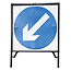 750mm Rigid Plastic Moveable Directional Arrow