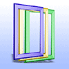 32mm Coloured Snapframe Poster Frames