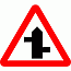 DOT No 507.1   Staggered Junction Ahead 4