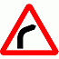 DOT No 512   Right Bend ahead
