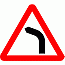 DOT No 512   Left Bend ahead