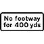 DOT NO 547.3 No footway