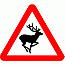 DOT No 551 Beware of Wild animals