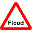 DOT No 554 Flood Warning Sign