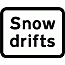DOT NO 554.3 Snow drifts