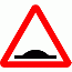 DOT No 557.1 Road humps ahead