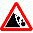 DOT No 559 Beware of Falling rocks