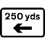 DOT NO 573 X yds with arrow