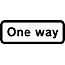 DOT NO 607 One way