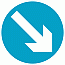DOT No 610 Keep right