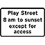 DOT NO 618 Play street