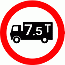 DOT No 622.1A Goods vehicles weight