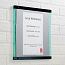 Nobo Flat Wall Sign A4