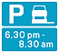 DOT No 667.1  parking on verge permitted 2 at certain times