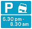 DOT No 667.1 partial parking on verge permitted at certain times