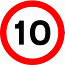 DOT No 670 Maximum Speed 10mph